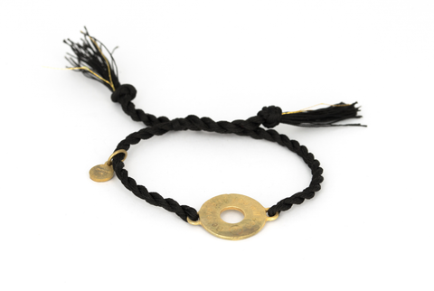 "Believe and you will see" Lucky Charm Coin-Black/Gold